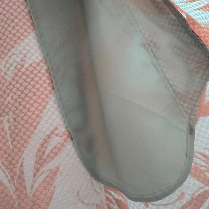 H&M Burnt Orange Tropical Leaf Print Skater Skirt UK 10 New With Tags - Image 6