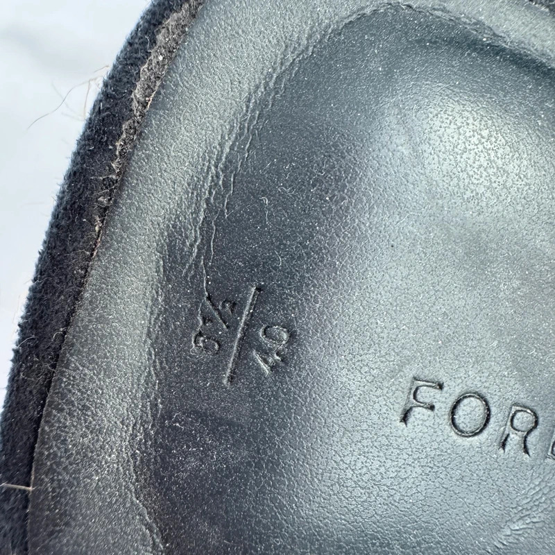 Next Forever Comfort Black Espadrille Wedge Sandals Square Toe UK 6.5 / EU 40 Wide Fit - Image 9