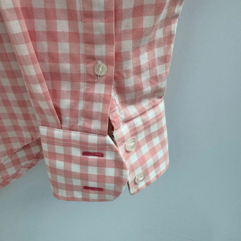 Toggi Bethany Shirt Pink Gingham Check | Country Equestrian Floral Lining | UK 10 - Image 6