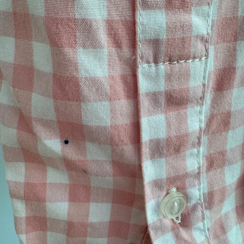 Toggi Bethany Shirt Pink Gingham Check | Country Equestrian Floral Lining | UK 10 - Image 8