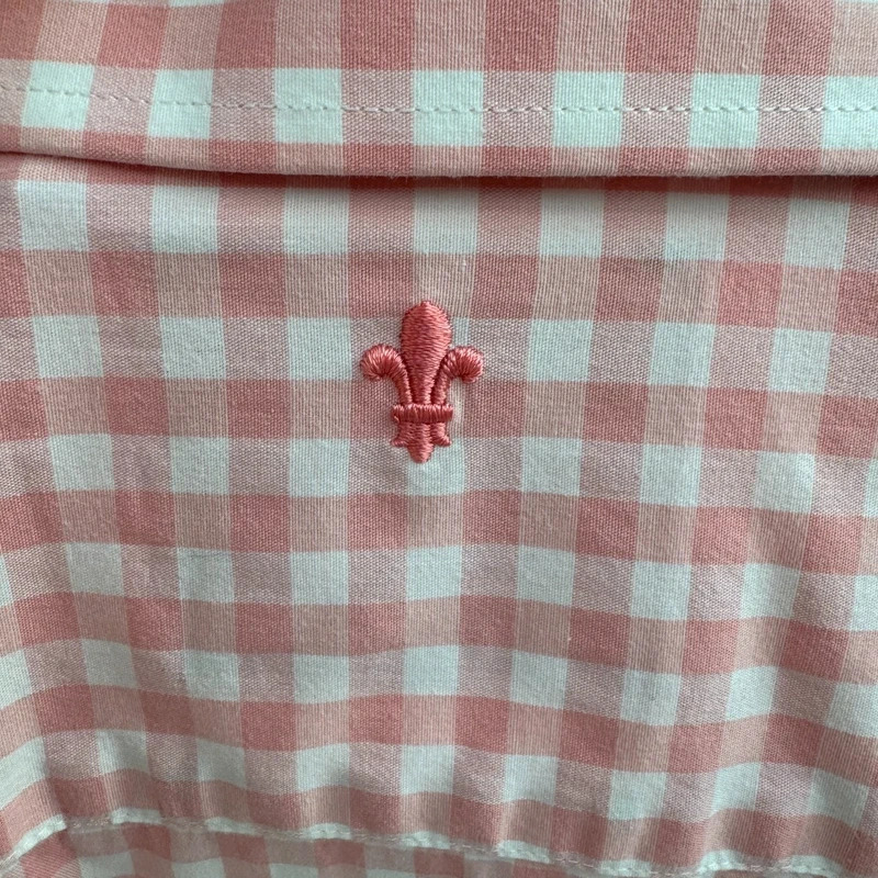 Toggi Bethany Shirt Pink Gingham Check | Country Equestrian Floral Lining | UK 10 - Image 11
