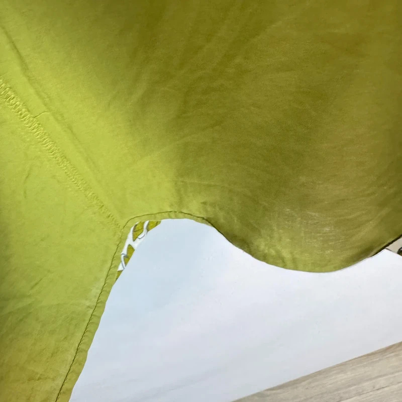 Laura Ashley Olive Green Floral Linen Blend A-Line Skirt | UK 10 - Image 4