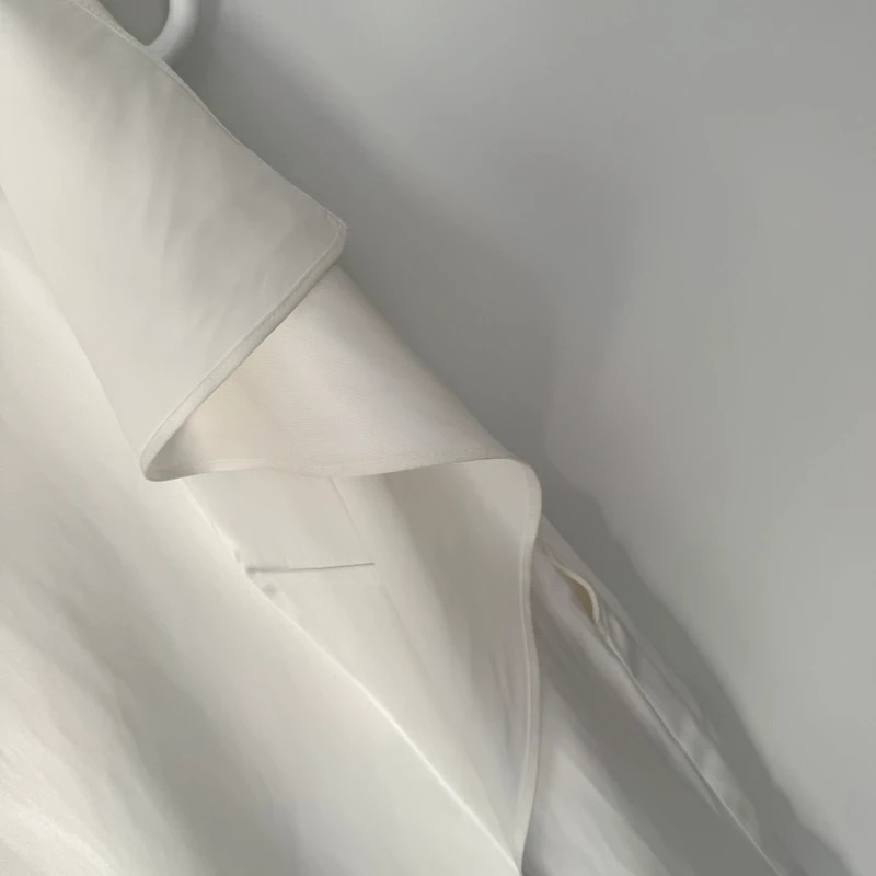 Next Ivory Layered Flutter Sleeve Occasion Blouse Top UK 10 Wedding Smart - Image 2