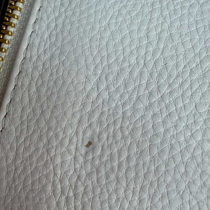 Radley London White Leather Zip Detail Crossbody Shoulder Bag Dust Bag - Image 3