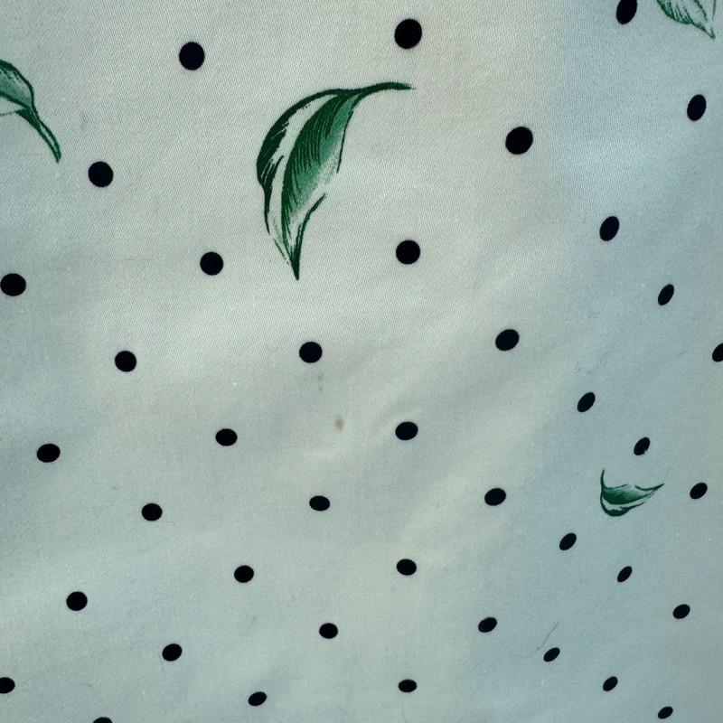 Hobbs Fiona Floral Shift Dress UK10 Blue White Polka Dot Occasion Cotton - Image 5