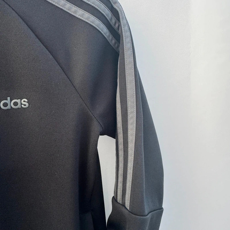 Adidas Aeroready 3-Stripes Track Jacket Black Full Zip Kids 11-12 Years 152cm - Image 3