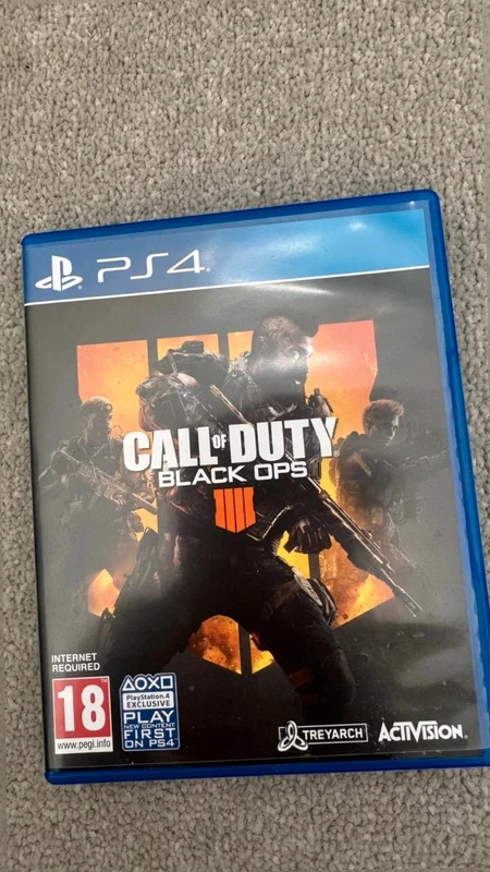 Call of Black Duty Ops IIII 4 PlayStation 4 PS4 Game Activision PEGI 18 Tested