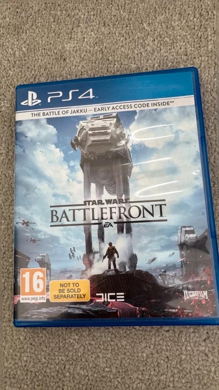 Star Wars Battle Battlefront of Jakku PlayStation 4 PS4 Game CUSA-00634 PEGI 16