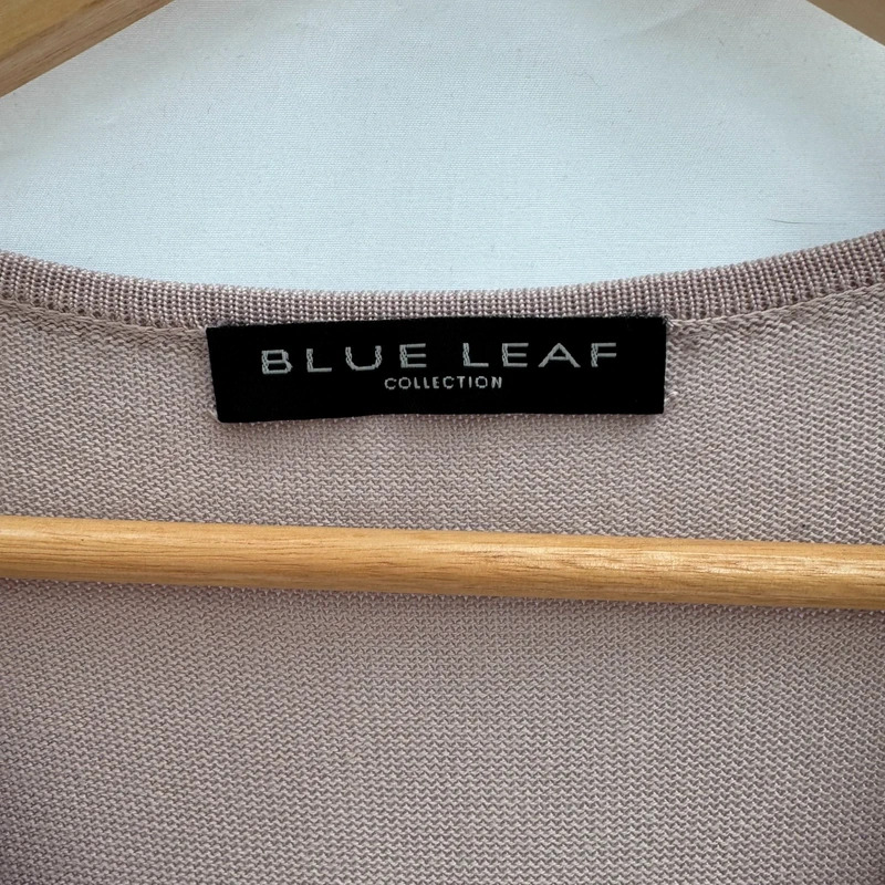 Blue Leaf Collection Beaded Sequin Embellished Top Dusty Mauve Blush UK 14 Evening Occasion - Image 3