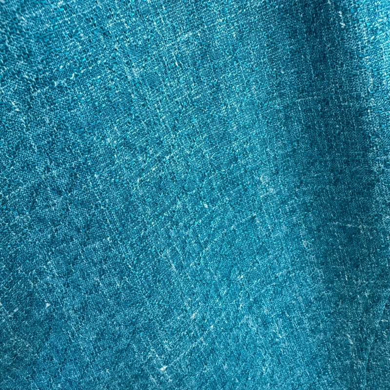 Cotswold Collections Zip Jacket UK 22 Teal Blue Linen Blend Pockets Lined - Image 10