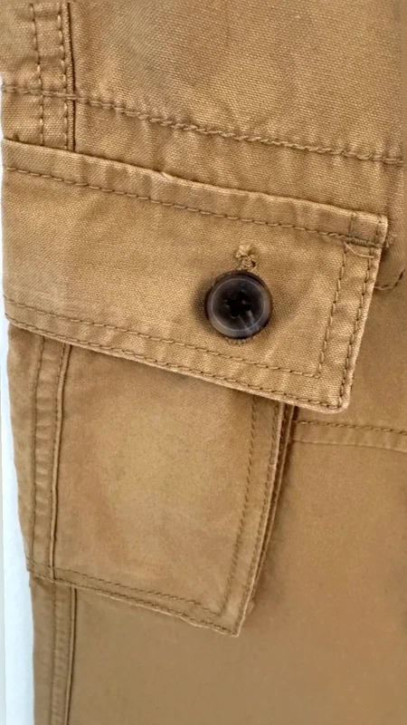 AFS Fashion Camel Cargo Trousers – Age 12 Slim Fit – with Belt - Image 4