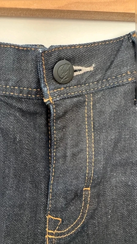 Next Kids Indigo Dark Blue Skinny Jeans 10 Yrs 140cm Adjustable Waist - Image 3