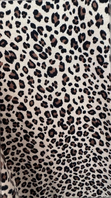 TU Woman Leopard Print Swing Dress UK 14 Jersey Animal Print nWT Soft - Image 2