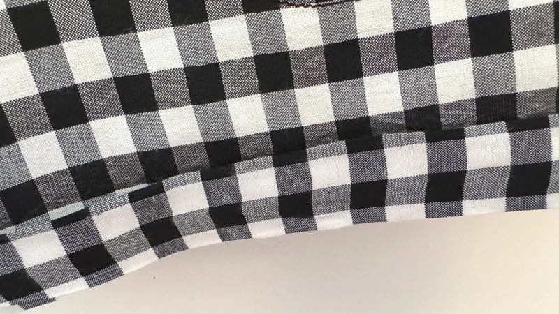 Maje Paris Gingham Shorts T40 Black White Check Zip Detail Designer France - Image 9