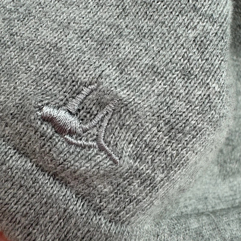 Mantaray Grey Longline Cardigan Cable Knit Trim Roll-Tab Sleeves Open UK 12 - Image 14