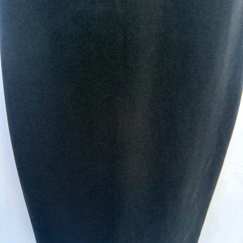 Zara Woman Black Boat Neck Bodycon Midi Dress Size S / UK 8–10 - Image 3