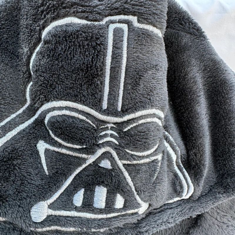 M&S Star Wars Darth Vader Fleece Dressing Gown Age 13–14 Years - Image 5