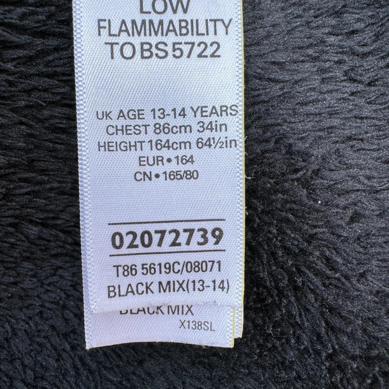 M&S Star Wars Darth Vader Fleece Dressing Gown Age 13–14 Years - Image 12