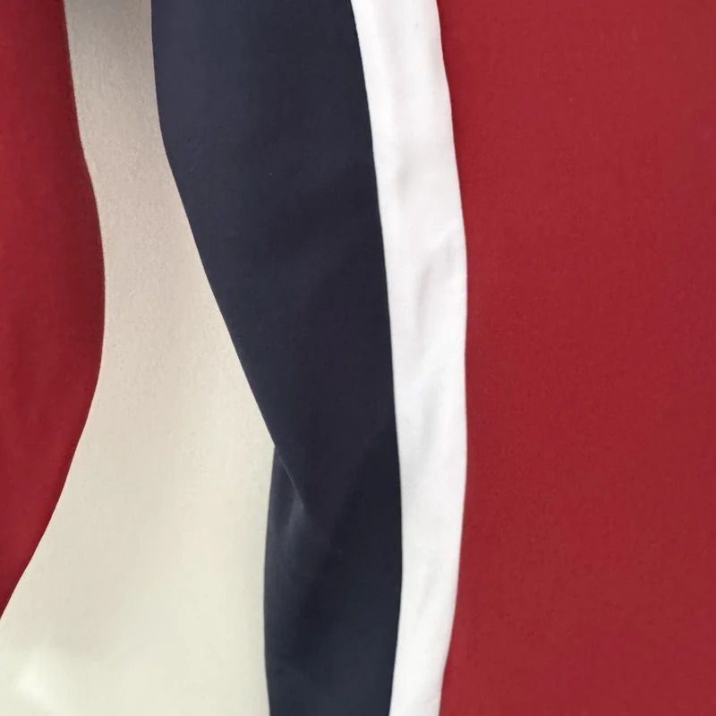 Eqcouture Base Layer UK 14 – Red Navy Union Jack Long Sleeve Riding Top BNWT - Image 3