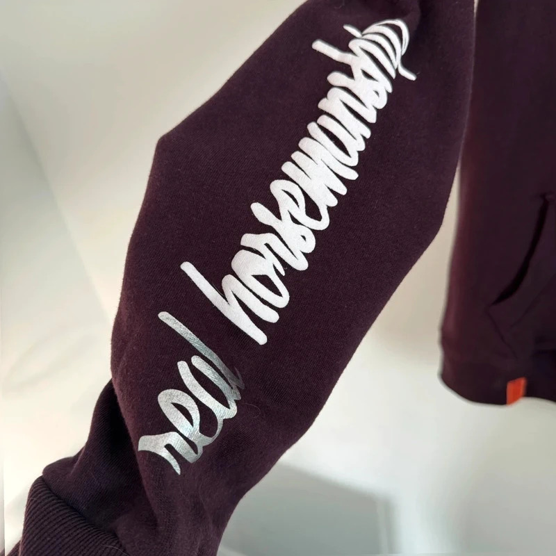 Eskadron Fanatics Plum hoodie UK 14 16 L Equestrian Riding Sweatshirt - Image 3