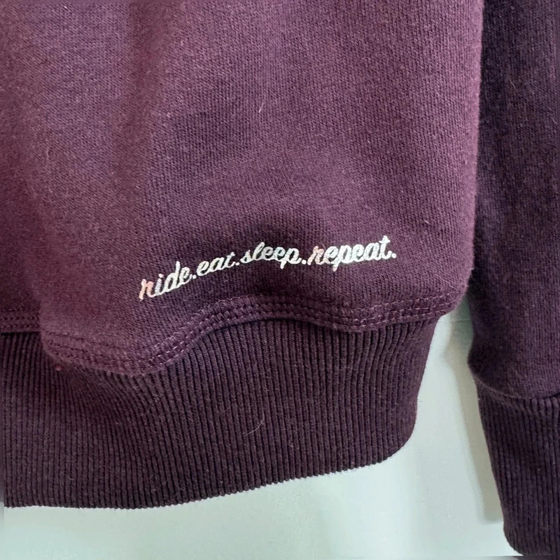 Eskadron Fanatics Plum hoodie UK 14 16 L Equestrian Riding Sweatshirt - Image 5