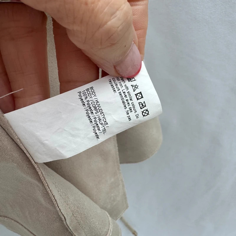 River Island beige sleeveless draped waist tie gilet UK 14 - Image 7
