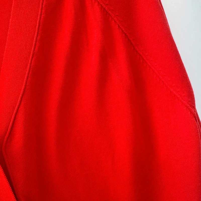 Next Bright Orange Fine Knit Cardigan Size L UK 14–16 Cotton Blend RRP £28 - Image 2