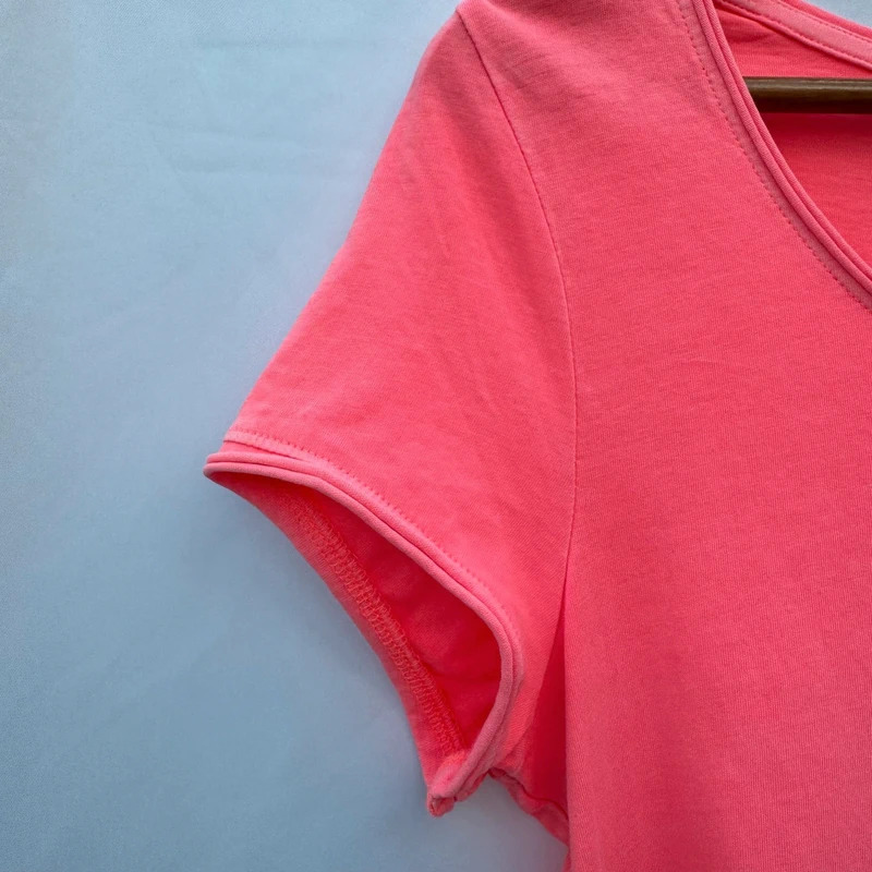 Oui Coral Peace Heart Embellished Tee UK 10 100% Cotton RRP £25 - Image 6