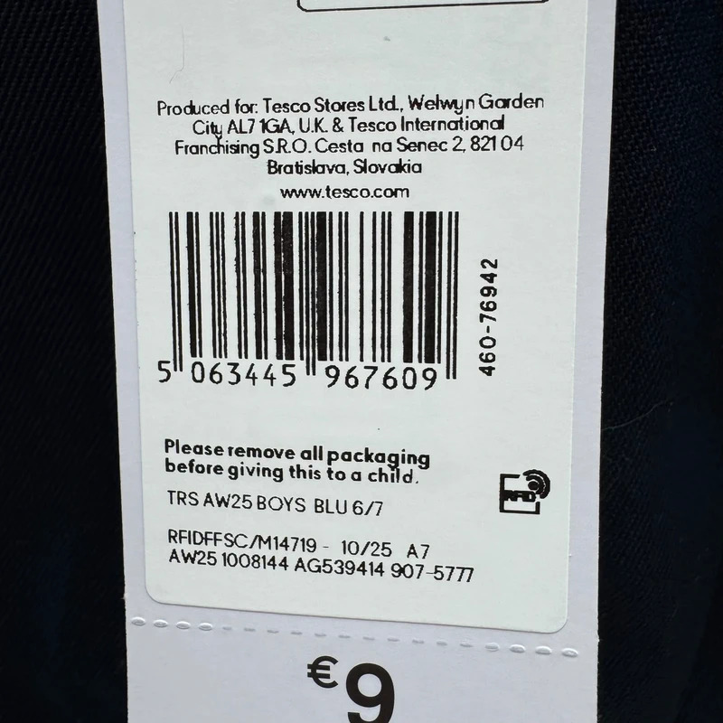 F&F Tesco Navy School Trousers Age 6-7 / 2 Pack BNWT Adjustable Waist - Image 5