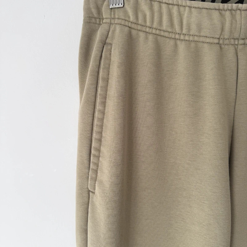 Nike Dri-Fit Khaki Joggers | Size S | Tapered Cuffed Track Pants - Image 3