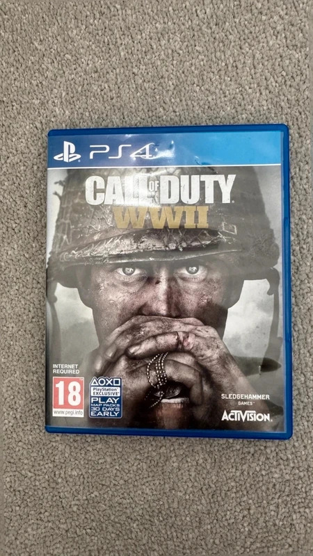 Call of Duty 2 WWII PlayStation 4 PS4 Game CUSA-08630 PEGI 18 Tested