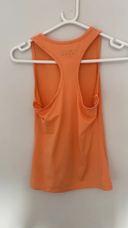 Souluxe Orange Racerback Gym Vest Age 10–11 – Activewear Top - Image 2