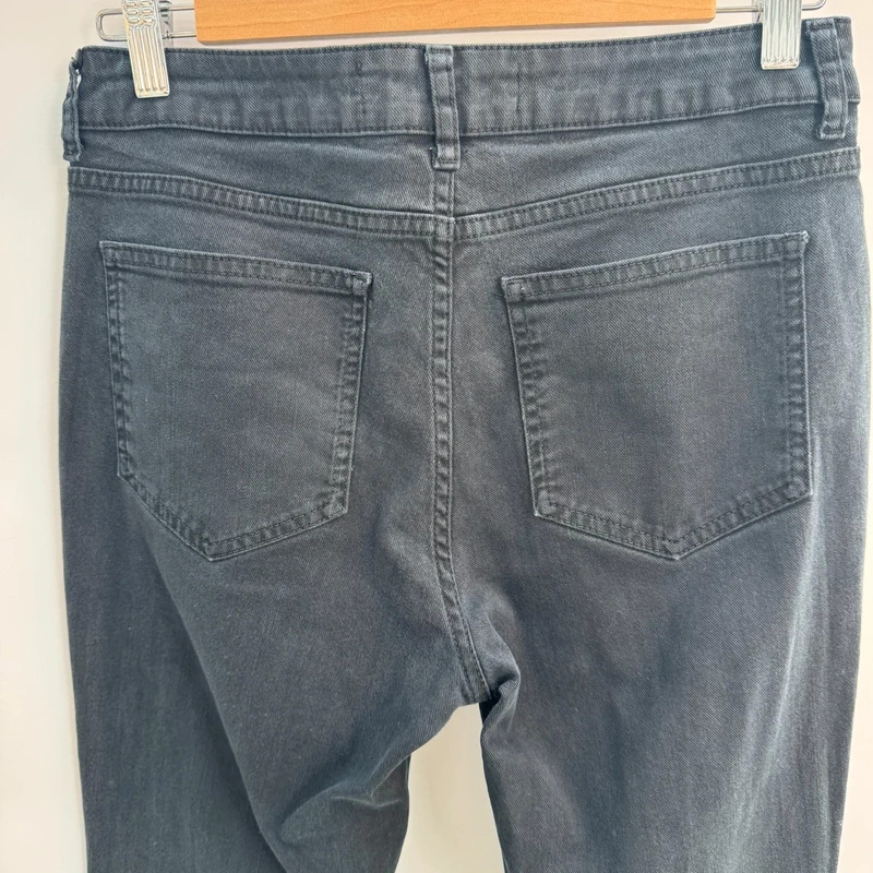 Boden The Belgravia Bootcut Jeans Black UK 10R Stretch Denim Mid Rise - Image 3