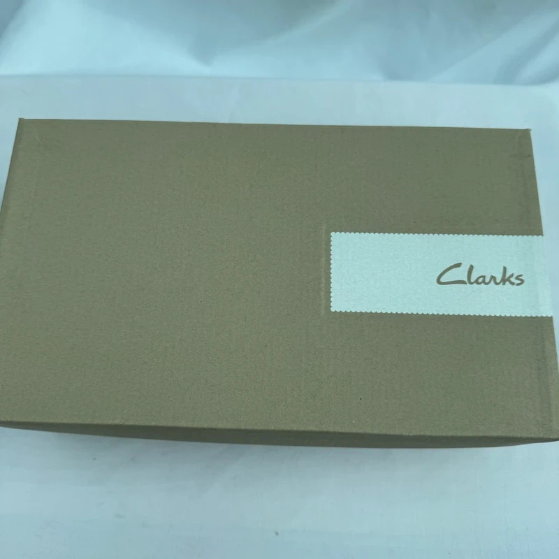 Clarks Dalia Violet Dark Grey Combi Heels UK 4.5D Leather Tweed Boxed - Image 15