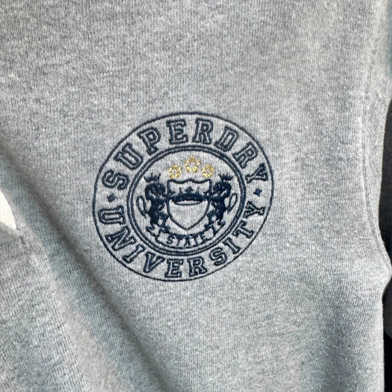 Superdry Webb Rugby Long Sleeve Polo Dress - Size 12 - Image 3
