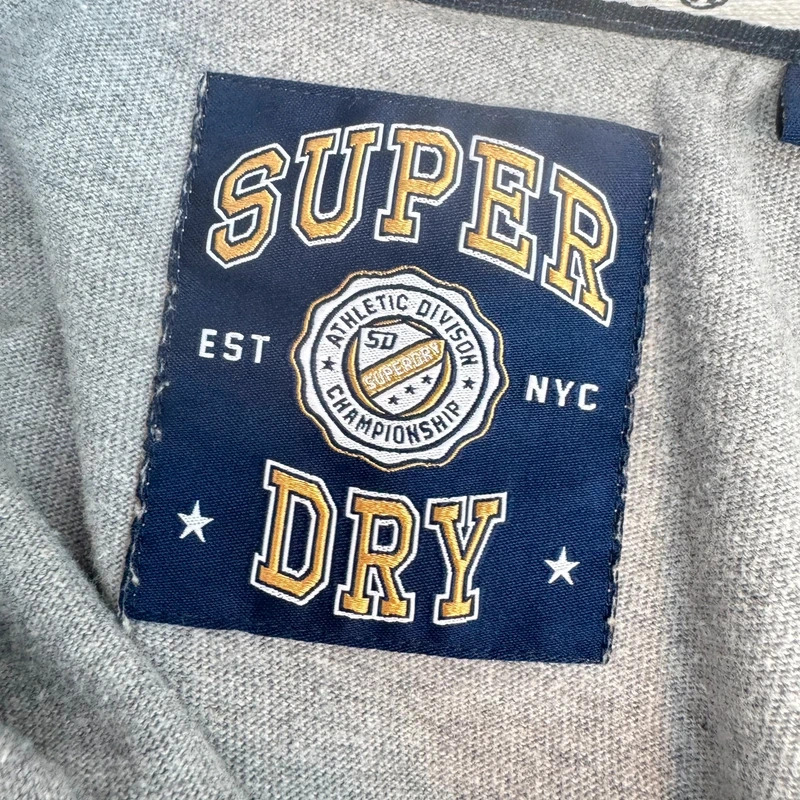Superdry Webb Rugby Long Sleeve Polo Dress - Size 12 - Image 10