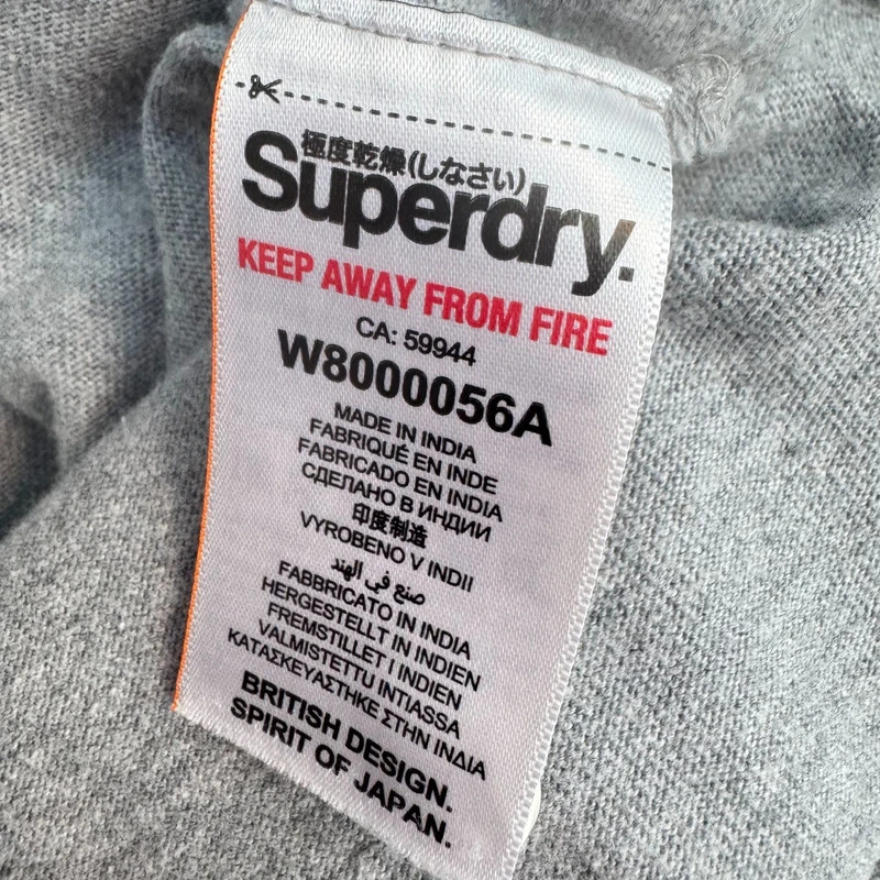 Superdry Webb Rugby Long Sleeve Polo Dress - Size 12 - Image 13