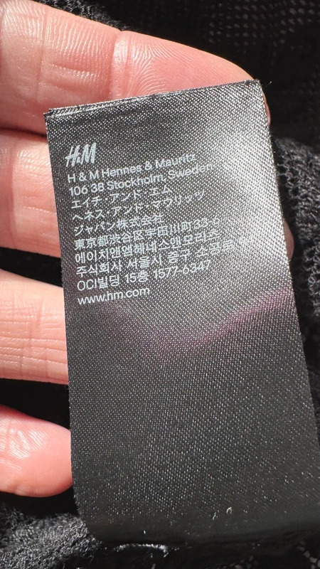 Isabel Marant Pour H&M Black Lace Mini Dress Long Sleeve UK 6 Designer - Image 8