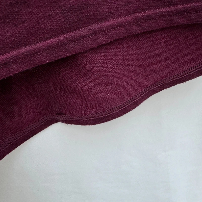 North Ridge Burgundy Long Sleeve Top UK 10 Relaxed Fit 12 14 16 - Image 3