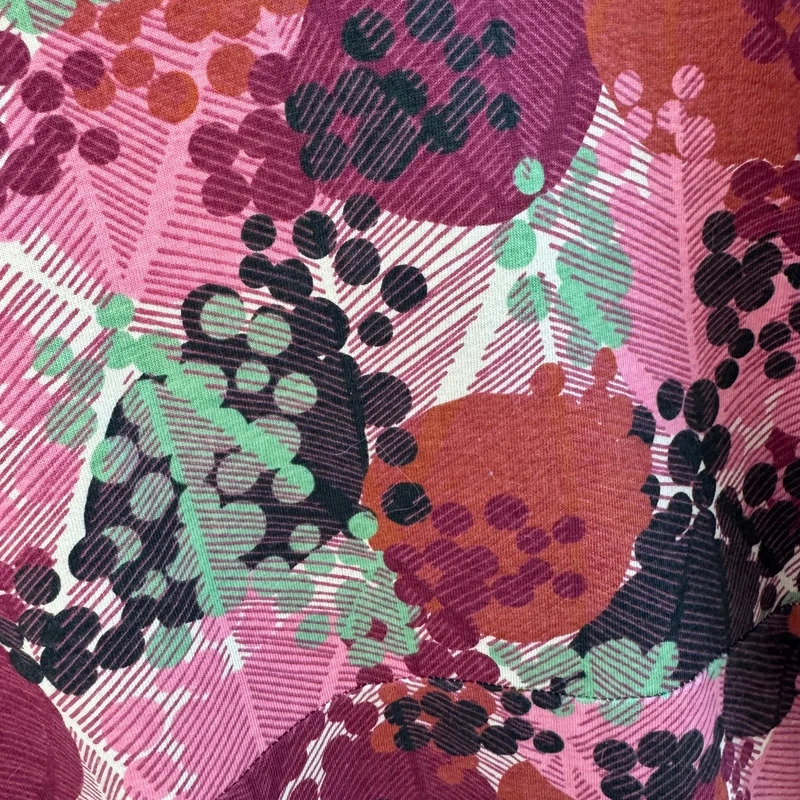 Weird Fish Starshine Organic Cotton Dress Dusty Rose UK 16 - Image 2