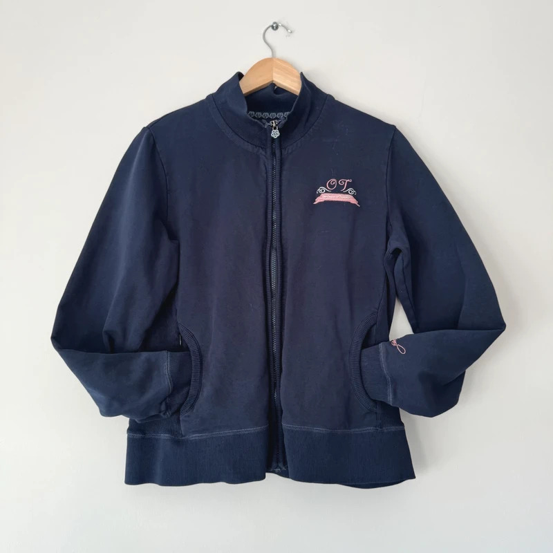 Townend Navy Zip‑Up Equestrian Jacket | UK 16 | "The Choice of Champions"