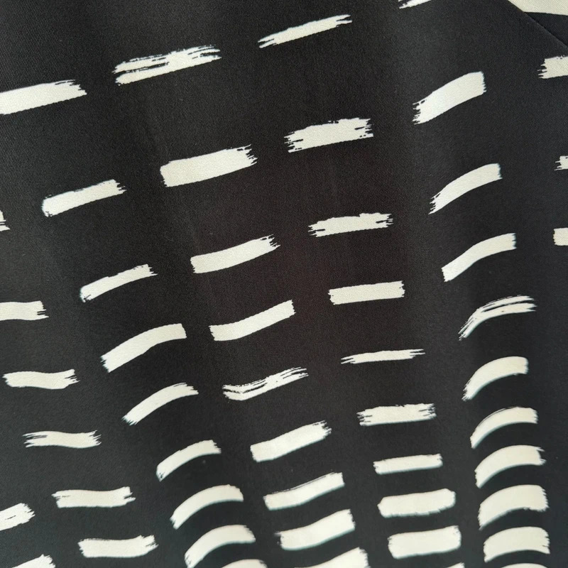 Jessica Howard Black White Brush Print Shift Dress UK 12 Sleeveless Smart Office - Image 2