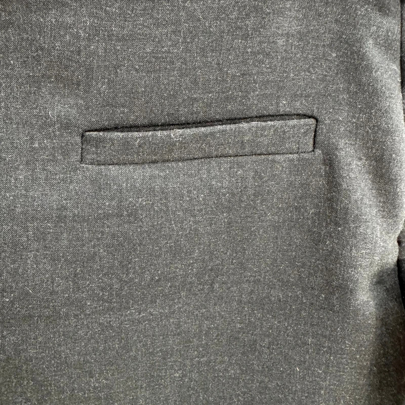 Uniqlo Dark Grey Stretch Mini Skirt UK 10 New with Tags - Image 2