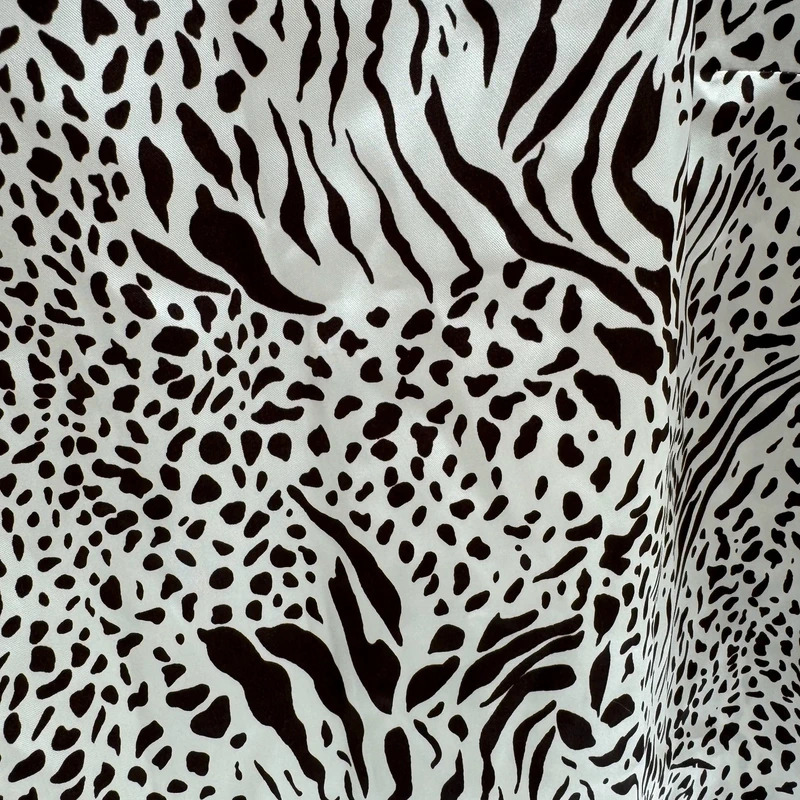 Roman Originals Cream Brown Animal Print Sleeveless Top Ruffle Neck UK 20 - Image 2