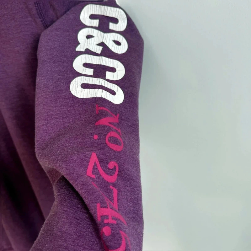 SoulCal & Co Purple Marl Hoodie UK 14 California Graphic hooded Sweatshirt - Image 7