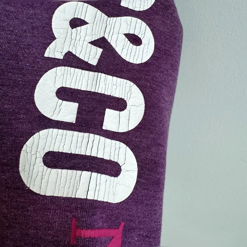 SoulCal & Co Purple Marl Hoodie UK 14 California Graphic hooded Sweatshirt - Image 8