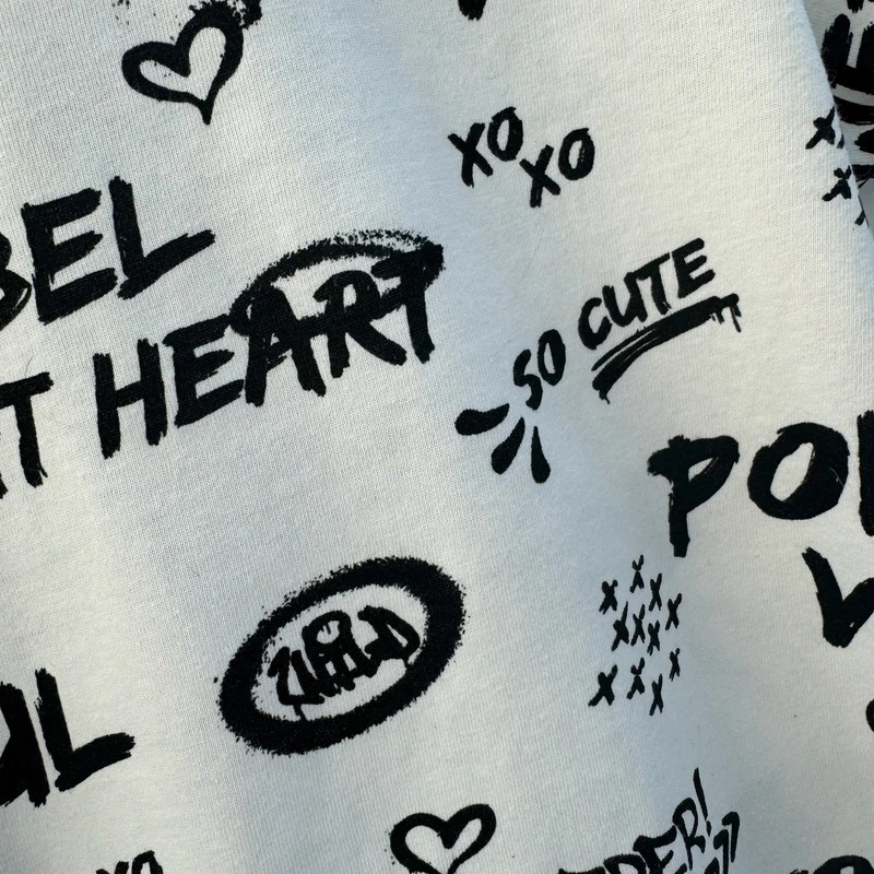 ZARA Kids Age 9 White Crop T-Shirt Rebel At Heart Graphic Print Short Sleeve Top - Image 2