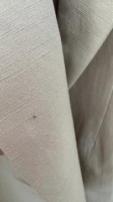 Kley Viscose Linen Blend Beige Tailored Blazer Jacket UK14 Debenhams - Image 3