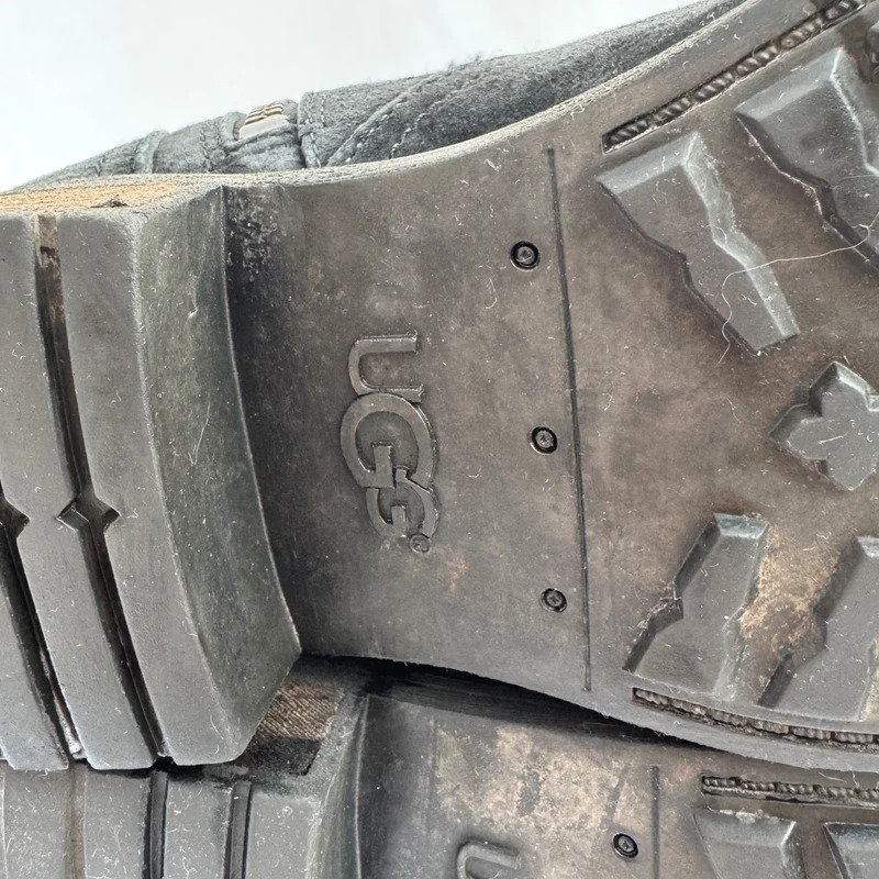 UGG Blayre III Black Suede Shearling Cuff Ankle Boots UK 5 EU 38 Boxed - Image 12