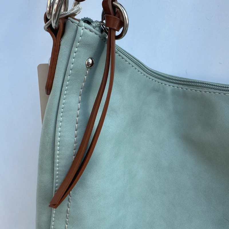 David Jones Paris Apple Green Faux Leather Shoulder Bag BNWT - Image 7